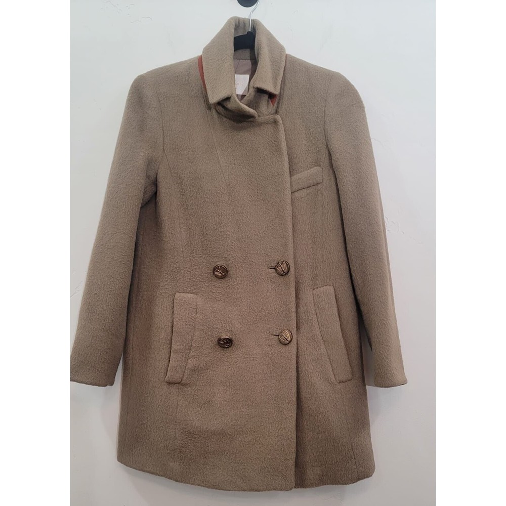 CC COLLECT Women's Wool Double Breasted Coat 85-92-160